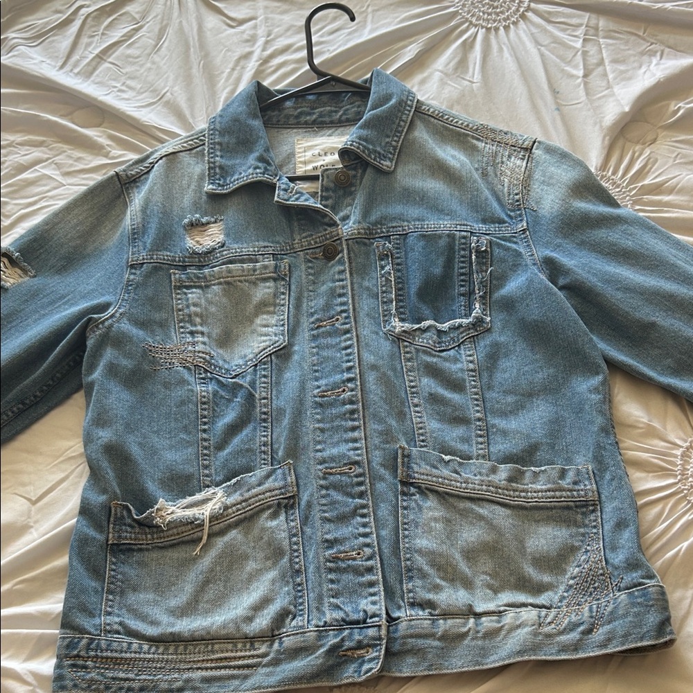Women's Blue Denim Jean Jacket